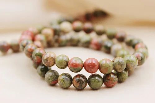 Miniatura 9 de Pulseras de cuentas personalizadas, Pulsera de piedras preciosas de 0.236 in, Pulsera grabada con láser, Pulsera de piedra natural, Pulseras unisex