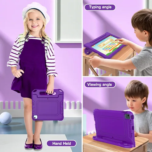 Miniatura 5 de Funda para iPad Air de 5ª y 4ª generación, iPad Air de 10.9 pulgadas 2022/2020 con protector de pantalla, funda protectora para iPad Pro 11 con asa