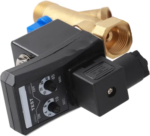 Miniatura 6 de Válvula de drenaje automática, G1/2 DN15 AC110V Válvula de drenaje cronometrada electrónica automática para gestión de condensados de compresor