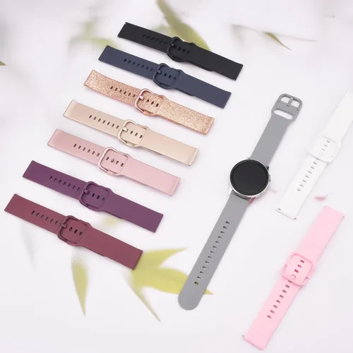 Miniatura 7 de AK para Samsung Galaxy Watch 5 Banda 40mm 44mm/Galaxy Watch 5 Pro Bandas 45mm, Correa Deportiva Suave de 20mm para Galaxy Watch 5