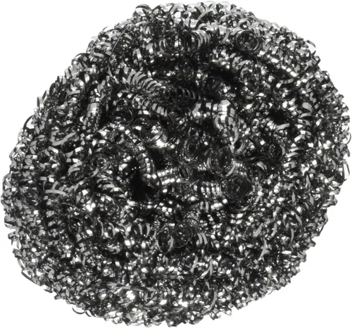 Winco Esponja de fregado de acero inoxidable, 50 gm