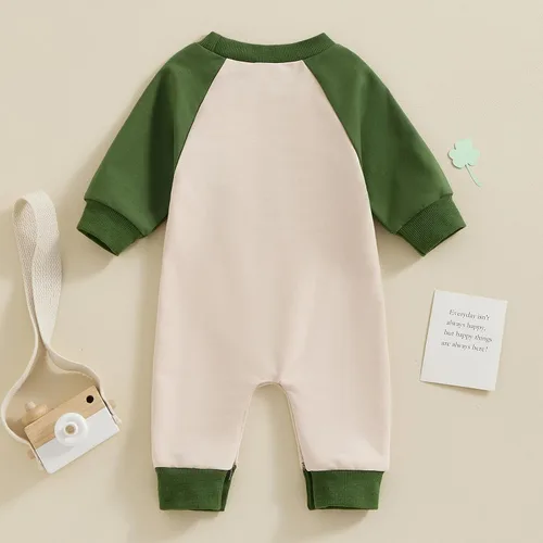 Miniatura 77 de FYBITBO Ropa de bebé niño niña Santa manga larga mono mameluco recién nacido primera Navidad traje de una pieza