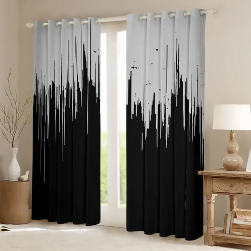Miniatura 2 de Feelyou Cortinas de ventana para jugadores, cortinas de juego para niños, niñas y adolescentes, decoración de habitación, consola de juego, cortinas