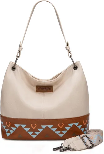 Miniatura 125 de Wrangler Hobo - Bolsas para mujer de cuero vegano con asa superior, bolsos de hombro y bolsos