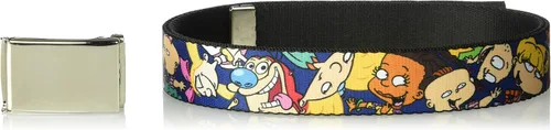 Miniatura 2 de Buckle-Down Nick 90's Rewind - Cinturón para hombre (1.25")