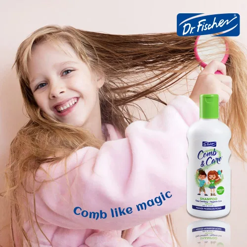 Miniatura 7 de Dr. Fischer Champú y acondicionador 2 en 1 para niños, niños pequeños y bebés. Fórmula sin desgarros y desenredante.