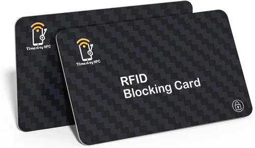 Bloqueo RFID TimesKey, 2 pzas, Minimalista