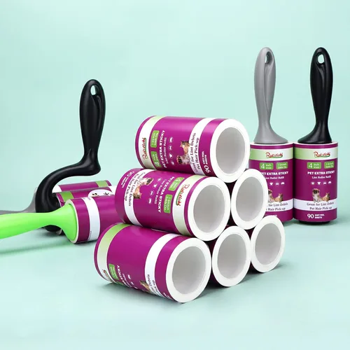 Miniatura 7 de Recambios de rodillo de pelusa de 4 pulgadas solo compatible con Scotch-Brite Pick-up de pelo de mascotas, rodillo de pelusa extra adhesivo