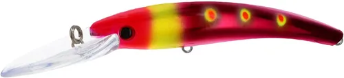 Miniatura 6 de Bill Lewis Pesca Lipless Realista Trolling Preciso Walleye Crankbait Lite con dos grandes Mustad Triple Grips BH Wonderbread en blanco
