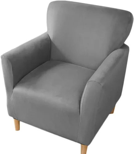Miniatura 16 de XMAYODS Funda elástica para silla de club, fundas para silla de bañera, funda suave para sillón, protector de muebles extraíble, funda para silla