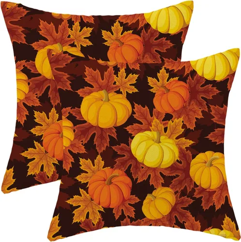 Miniatura 45 de CXMEIFLY Juego de 2 fundas de almohada de Pascua de 18 x 18 pulgadas para decoración vintage de conejo, con lazo de primavera, conejo, para Pascua02
