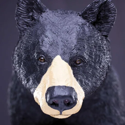 Miniatura 6 de Safari Ltd. Figura de juguete de oso negro de América del Norte, figura detallada de modelo de plástico de 7.4 pulgadas, divertido juguete educativo