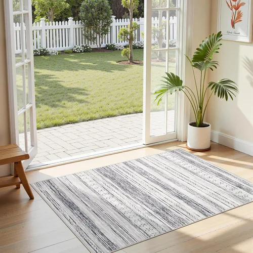 Miniatura 45 de Tortania - Tapete de 2x3 pies para sala, tapete suave y lavable de estilo bohemio marroquí y rústico para interiores, habitación, oficina y debajo