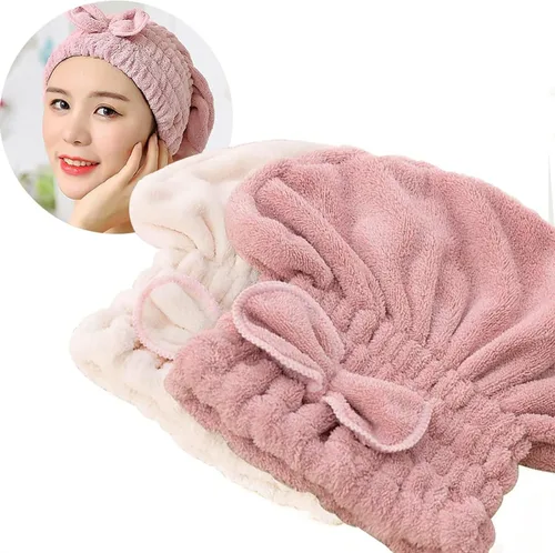 Miniatura 15 de Jseng Gorro Grande de Microfibra de Secado Rápido para Cabello [Nueva Actualización], Extremadamente Suave y Ultra Absorbente, Gorros de Secado