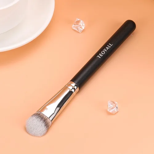 Miniatura 6 de TEOYALL Brocha Correctora Angular, Pincel Sintético de Contorno para Mezcla, Fijación y Pulido con Cosmético Líquido, Crema y Polvo