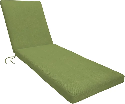 Miniatura 7 de Eddie Bauer Home - Cojín para tumbona para exteriores, borde de cuchillo, 23 pulgadas de ancho x 75 pulgadas de largo x 2.5 pulgadas de alto, lona