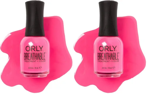 Miniatura 31 de Orly Esmalte de uñas transpirable, tratamiento y color - 20990 Flower Power para mujeres, 0.6 oz