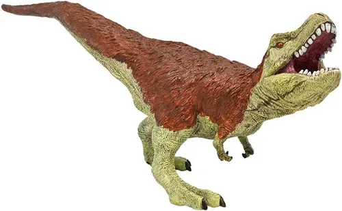 Miniatura 3 de RECUR - Figuras de dinosaurios para niños, juguetes de plástico seguros y sin olor, 01-Pluma T.rex