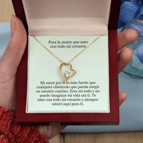 Miniatura 8 de Collar Amor por Siempre - for Ever Love- para la Mujer que amo con todo mi corazón