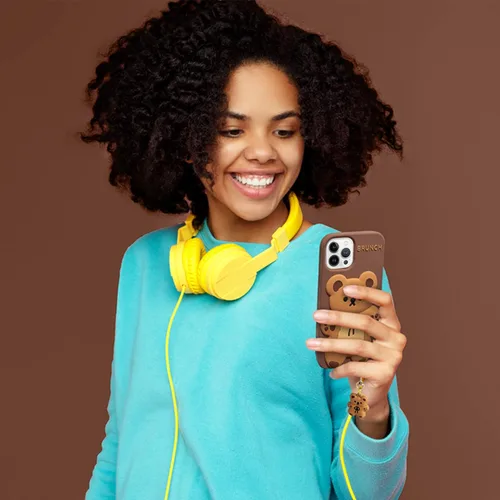 Miniatura 4 de Funda creativa 3D para iPhone 13 Pro de silicona suave con lindos animales de dibujos animados Kawaii para niñas, mujeres y adolescentes, funda