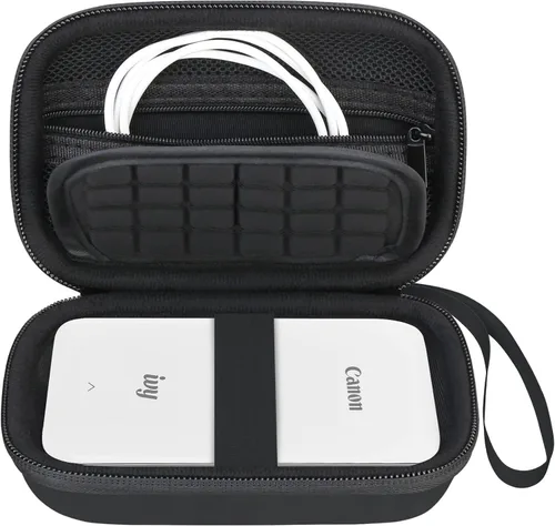 Elonbo Estuche de transporte para Canon Ivy 2/Canon Ivy Mini impresora de fotos, bolsa de viaje rígida portátil para impresora digital de color