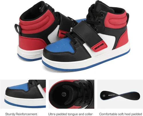 Miniatura 3 de DREAM PAIRS Tenis de baloncesto para niños y niñas