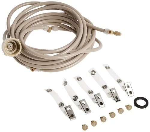 Orbit sistema nebulización de enfriamiento para patios exteriores portátil de 1/4 pulgadas equipo nebulizador de agua - 20066 , Bronceado
