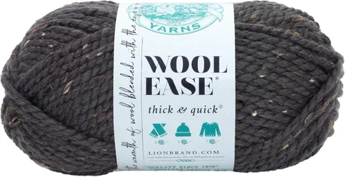 Miniatura 113 de Lion Brand Yarn - Ovillo de lana Wool-Ease Thick & Quick color fuerza aérea