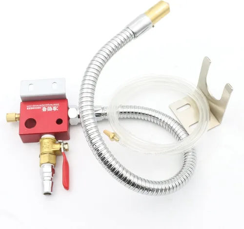 Miniatura 2 de Sistema de pulverización de lubricación de refrigerante de refrigeración de corte Manguera de metal para fresadora de torno de grabado CNC de metal