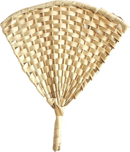 Miniatura 20 de Abanico De Mano - Abanico De Mano - Abanico De Mano - Abanico De Mano - Palma de paja bohemia, recuerdo de boda, decoración de pared, accesorios