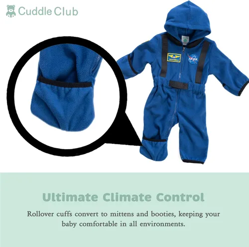 Miniatura 2 de Body de forro polar para bebé con cintura elástica - Mono de una pieza con capucha
