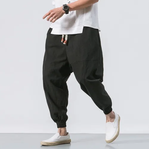 Miniatura 56 de Pantalones deportivos para hombre, pantalones de otoño e invierno y sólidos para hombres y hombres, cómodos con múltiples bolsillos