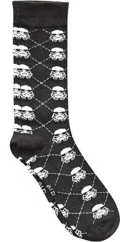 Miniatura 4 de STAR WARS Darth VaderStormtrooper Argyle Mens Crew Socks 4 Pair Pack