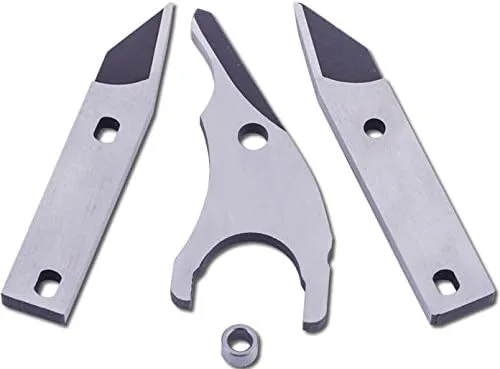Cuchilla de repuesto para cortador de cizalla calibre 18 para Kett KIT102 y Dewalt DW890/DW891 91970-00(C), 91969-00(L), 91967-00(R), Milwaukee,