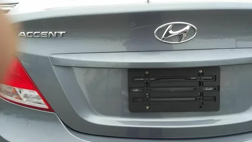 Miniatura 5 de Soporte para placa de matrícula de parachoques delantero, kit de adaptador de montaje para Hyundai (todos los modelos) Descuento por