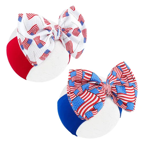 Miniatura 10 de Diademas grandes de 6 pulgadas con lazo de San Valentín hechas a mano con lazos, diademas de nailon suave de alta elasticidad, accesorios