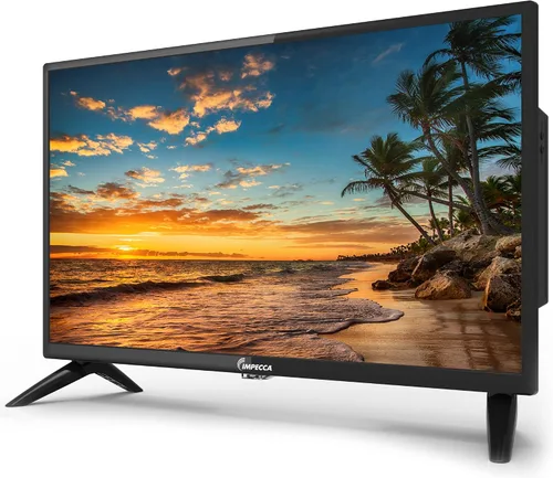 Miniatura 2 de Impecca 24 pulgadas TV HD 720p LED HDMI USB VGA monitor de pantalla pequeña para el hogar, cocina, caravana u oficina, altavoces estéreo, montaje