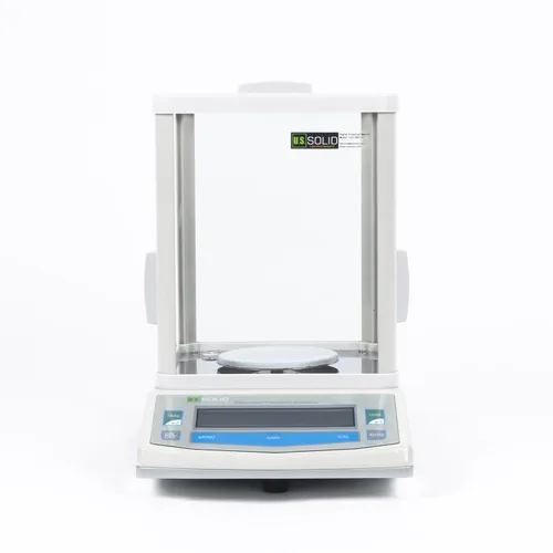 Miniatura 5 de U.S. Solid balanza de precisión digital analítica, para laboratorio, 0.001 g, 1 mg, 100 g