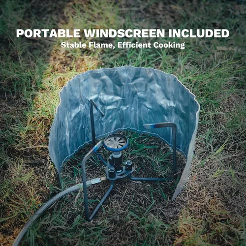 Miniatura 5 de Fire-Maple Petrel Titanium - Estufa de mochila ultraligera – La estufa remota más ligera del mundo (3.4 onzas), 2.7 kW/9213 BTU/h, hervir rápido