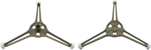 Miniatura 2 de E-outstanding 2 anillos giratorios de triple brazo para microondas, rodillo de anillo giratorio, soporte de bandeja de placa de vidrio pequeño
