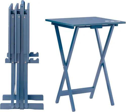 Miniatura 20 de Linon Decoración del hogar SAMM TV, juego de mesa de bandeja gris