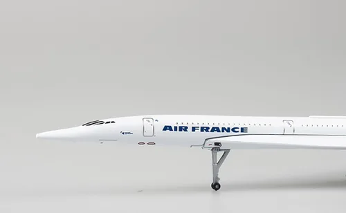 Miniatura 7 de ANTSIR Concorde - Modelo de avión fundido a presión, jet supersónico de metal a escala 1/400, réplica F-BVFB, regalo coleccionable para entusiastas