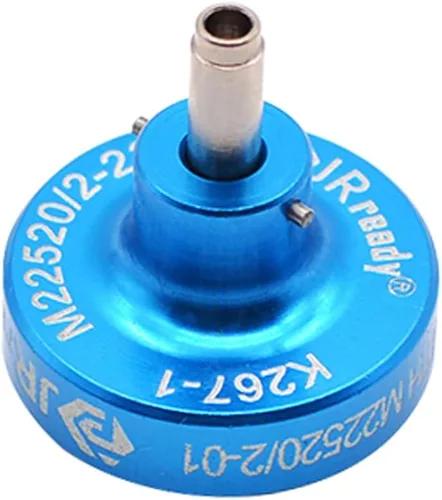 Miniatura 4 de JRready Posicionador K13-1 para herramienta de crimpado coaxial AS22520/2-01 Contactos de crimpado Pin #20 M39029/64-369,63-928, Soc #20