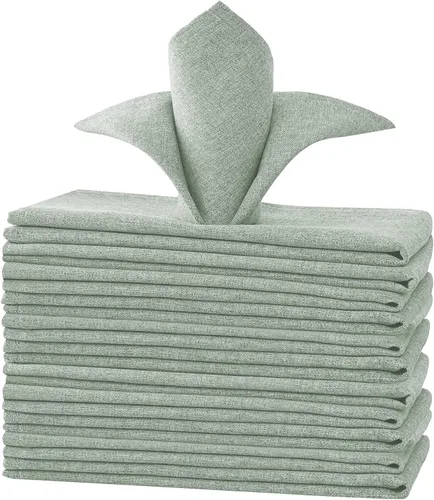 Miniatura 29 de H.VERSAILTEX Mantel de Lino Texturizado 60 x 84 pulgadas Impermeable Mantel Decorativo Antiderrames con Aspecto de Lino para Mesa de Fiesta Tela