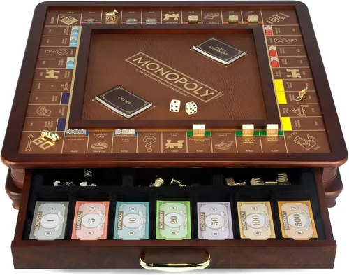 Miniatura 8 de Juego de mesa Monopoly en madera, de Winning Solutions