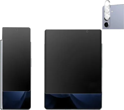 Miniatura 10 de Paquete de 2 protectores de pantalla de privacidad compatibles con Galaxy Z Fold 3, antiespías, 1 protector de pantalla exterior + 1 protector