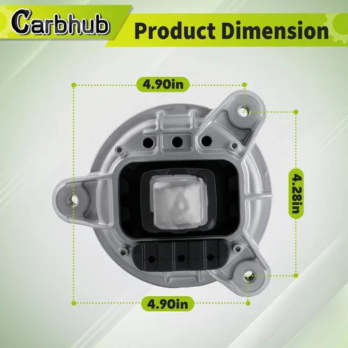 Miniatura 5 de Carbhub 22116786528 Soporte de motor izquierdo derecho para BMW 528i 535i 640i 740i Gran Coupe GT Base Sedan 3.0L 4.4L 6.0L 2010-2018 Soporte