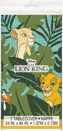 Miniatura 3 de Disney Lion King - Mantel rectangular de plástico para mesa, 54 x 84 pulgadas, 1 unidad