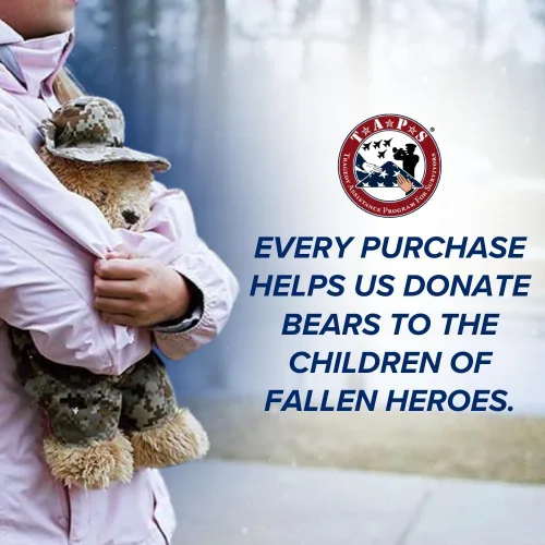 Miniatura 7 de ZZZ Bears Airman Sleeptight Air Force - Oso de peluche con libro de cuentos y sistema de sueño, regalo reconfortante para niños de la Fuerza Aérea