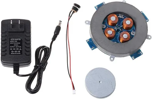 Módulo de levitación magnética Kit de núcleo de bricolaje con lámpara LED Plataforma de carga máxima de 17.64 oz para máquina de levitación magnética